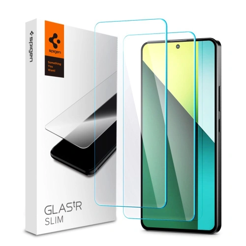 Kup Szkło hartowane Spigen GLAS.tR Slim Xiaomi Redmi Note 13 Pro 5G Clear [2 PACK] - SPN3426 - {ean13} - Sklep Home Screen