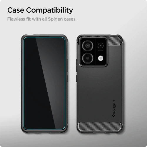 Kup Sticlă securizată Spigen GLAS.tR Slim Xiaomi Redmi Note 13 Pro 5G Clar [2 PACK] - SPN3426 - {ean13} - Sklep Home Screen