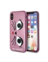 Kup Karl Lagerfeld KLHCPXGLCHPI iPhone X hard case pink/różowy K-Paris - KLD201PNK - {ean13} - Sklep Home Screen