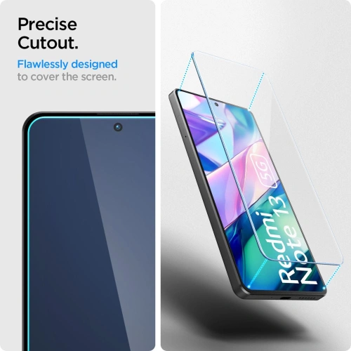 Kup Sticlă securizată Spigen GLAS.tR Slim Xiaomi Redmi Note 13 5G Clear [2 PACK] - SPN3427 - {ean13} - Sklep Home Screen