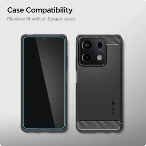 Kup Edzett üveg Spigen GLAS.tR Slim Xiaomi Redmi Note 13 5G Clear [2 PACK] - SPN3427 - {ean13} - Sklep Home Screen