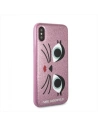 Kup Karl Lagerfeld KLHCPXGLCHPI iPhone X hard case růžový K-Paris - KLD201PNK - {ean13} - Sklep Home Screen