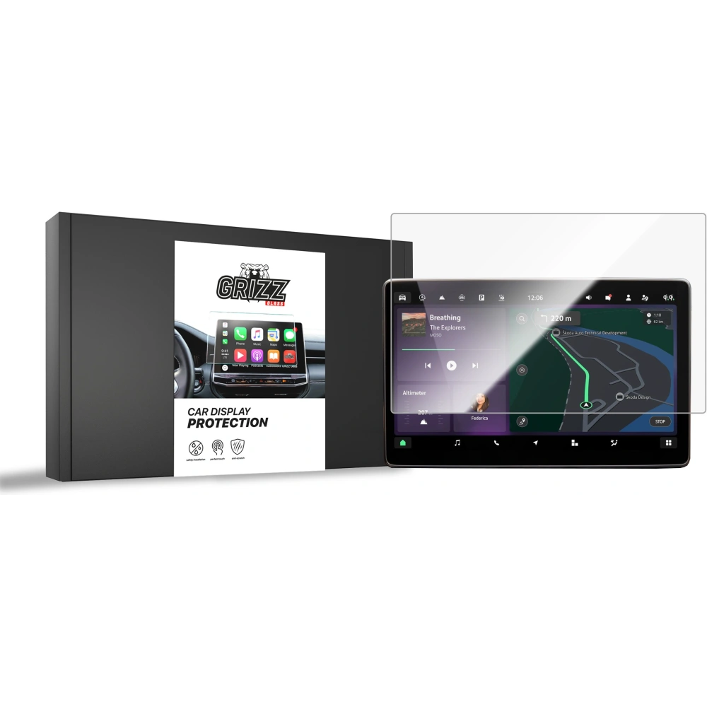 Folia ceramiczna GrizzGlass CarDisplay Protection do Skoda Octavia 4 13" 2024-2025