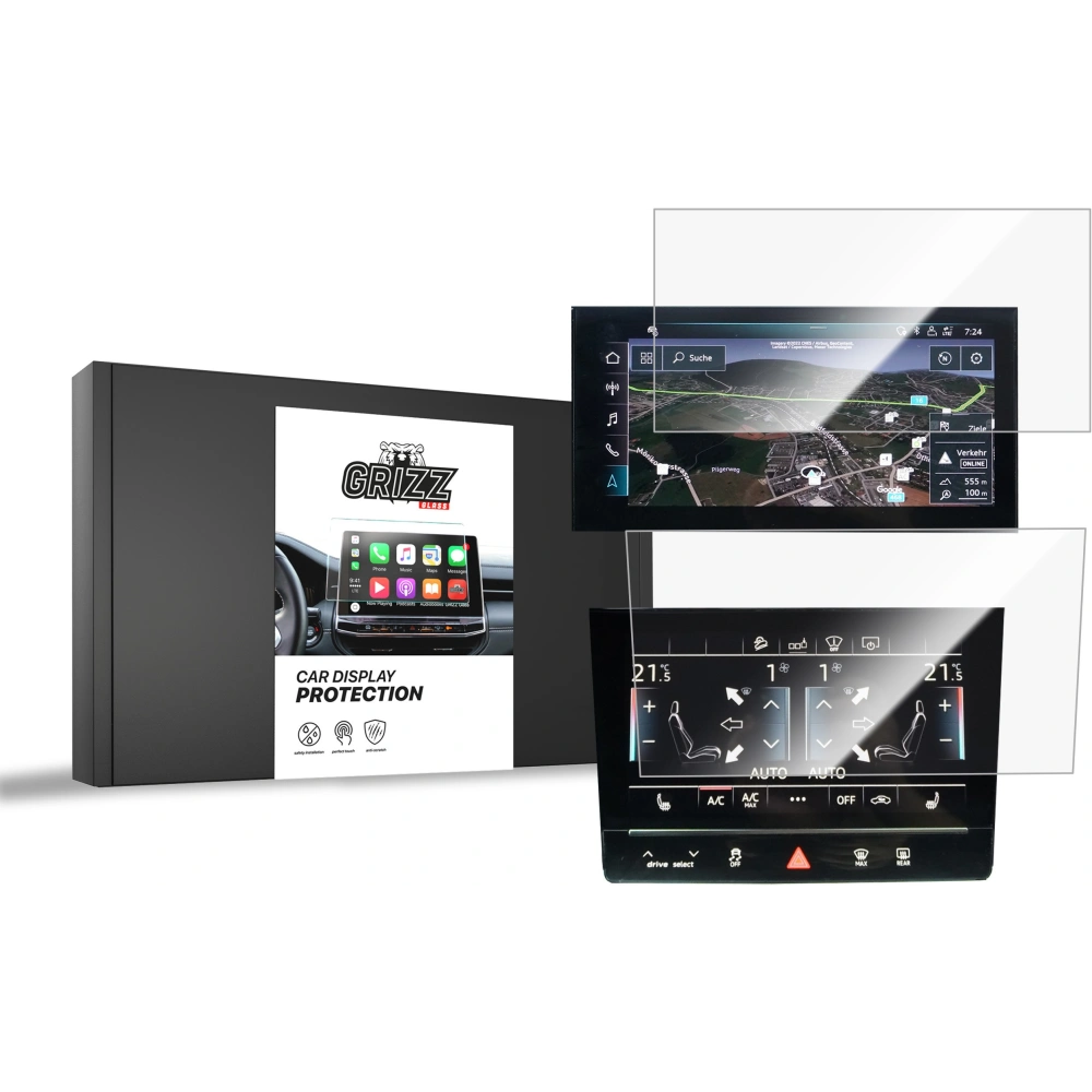 Folia ceramiczna GrizzGlass CarDisplay Protection do Audi e-tron 2019-2022 [2w1]