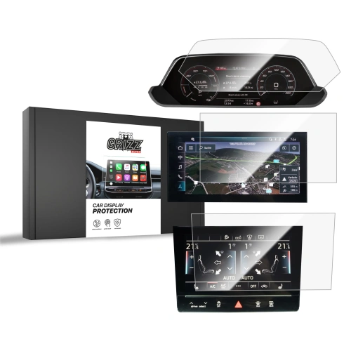 Kup Cserélhető kerámia fólia GrizzGlass CarDisplay védelem Audi e-tron 2019-2022 [3w1] - GRZ10272 - {ean13} - Sklep Home Screen