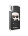 Kup Karl Lagerfeld KLHCPXICGBK iPhone X/Xs fekete/iconikus csillogás - KLD202BLK - {ean13} - Sklep Home Screen