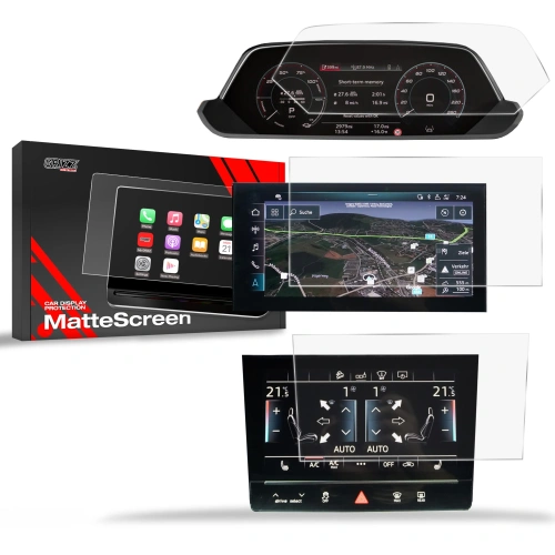 Kup Matt fólia GrizzGlass CarDisplay védelem Audi Q8 e-tron 2022-2024 [3w1] - GRZ10280 - {ean13} - Sklep Home Screen