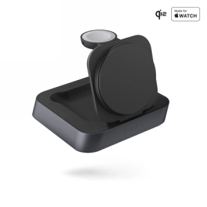 Buy ZENS Nightstand Charger Pro 2 wireless charger 2in1 Qi2 15W MagSafe - ZENS18 - {ean13} - Home Screen Store Europe