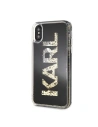 Kup Karl Lagerfeld KLHCPXKAGBK iPhone X/Xs schwarz/schwarz Karl logo Glitter - KLD206BLK - {ean13} - Sklep Home Screen
