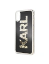 Kup Karl Lagerfeld KLHCPXKAGBK iPhone X/Xs schwarz/schwarz Karl logo Glitter - KLD206BLK - {ean13} - Sklep Home Screen
