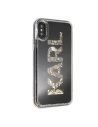 Kup Karl Lagerfeld KLHCPXKAGBK iPhone X/Xs schwarz/schwarz Karl logo Glitter - KLD206BLK - {ean13} - Sklep Home Screen