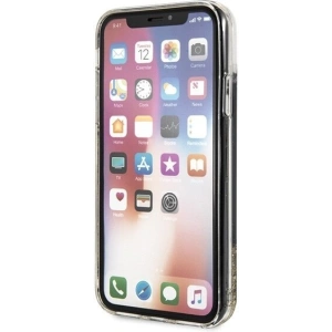Karl Lagerfeld KLHCPXKAGBK iPhone X/Xs czarny/black Karl logo Glitter
