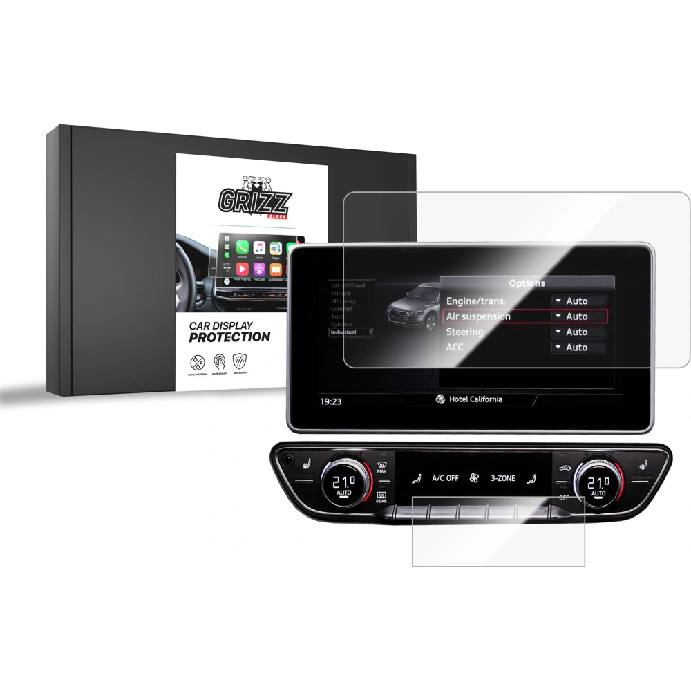 Folia ceramiczna GrizzGlass CarDisplay Protection do Audi A5 B9 8,3" 2016-2019 [2w1]