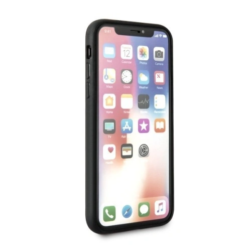 Kup Karl Lagerfeld KLHCPXKICKC iPhone X Hartschale schwarz/schwarz Karl & Choupette - KLD207BLK - {ean13} - Sklep Home Screen