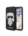 Karl Lagerfeld KLHCPXKSCO iPhone X Hartschale schwarz/schwarz Karl Space Cosmonaut