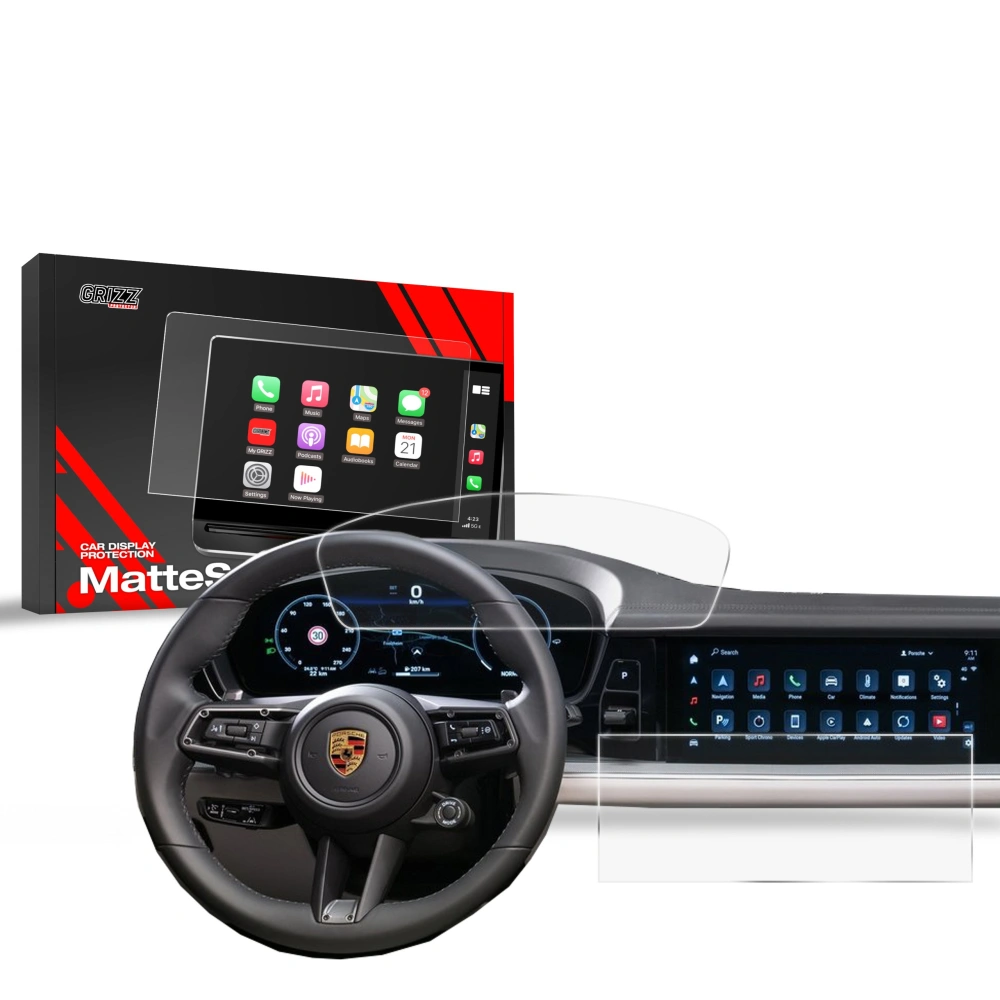 Folia matowa GrizzGlass CarDisplay Protection do Porsche Cayenne 3 2023-2025 [2w1]