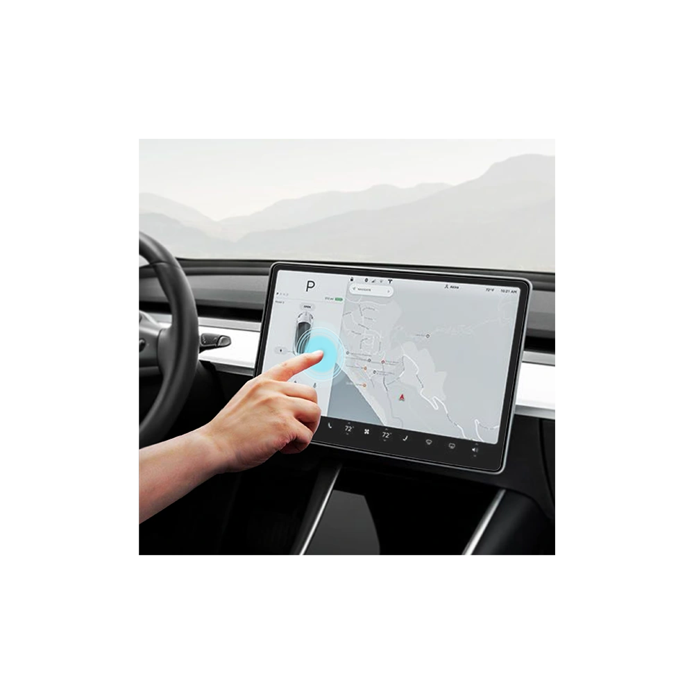 Folia matowa GrizzGlass CarDisplay MatteScreen Easy do Tesla Model 3 Highland 2023-2024