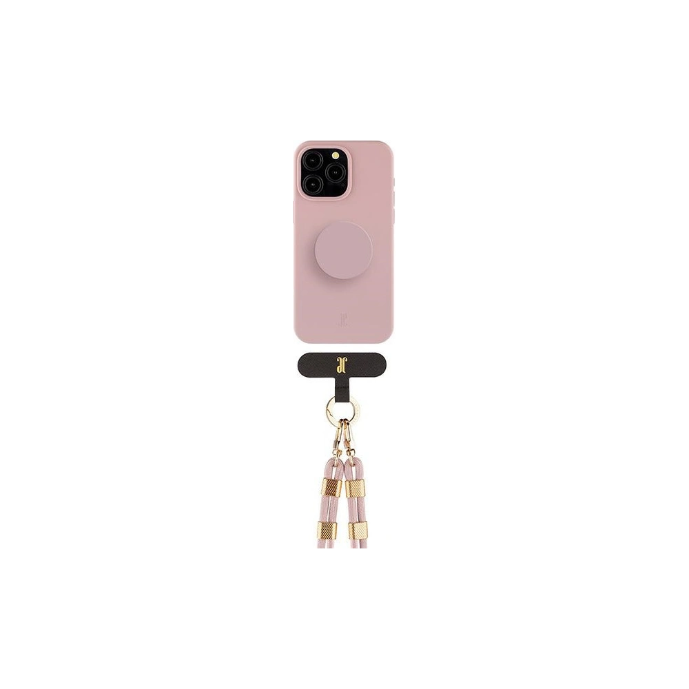 Etui Just Elegance PopGrip Apple iPhone 15 Pro różowy/rose