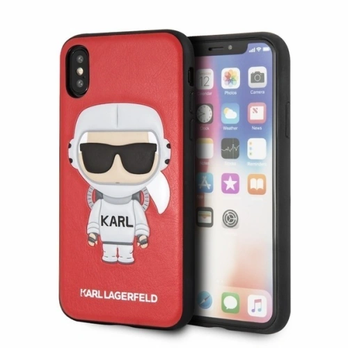 Kup Karl Lagerfeld KLHCPXKSCORE iPhone X/Xs hardcase červený/red Karl Space Cosmonaut - KLD209RED - {ean13} - Sklep Home Screen