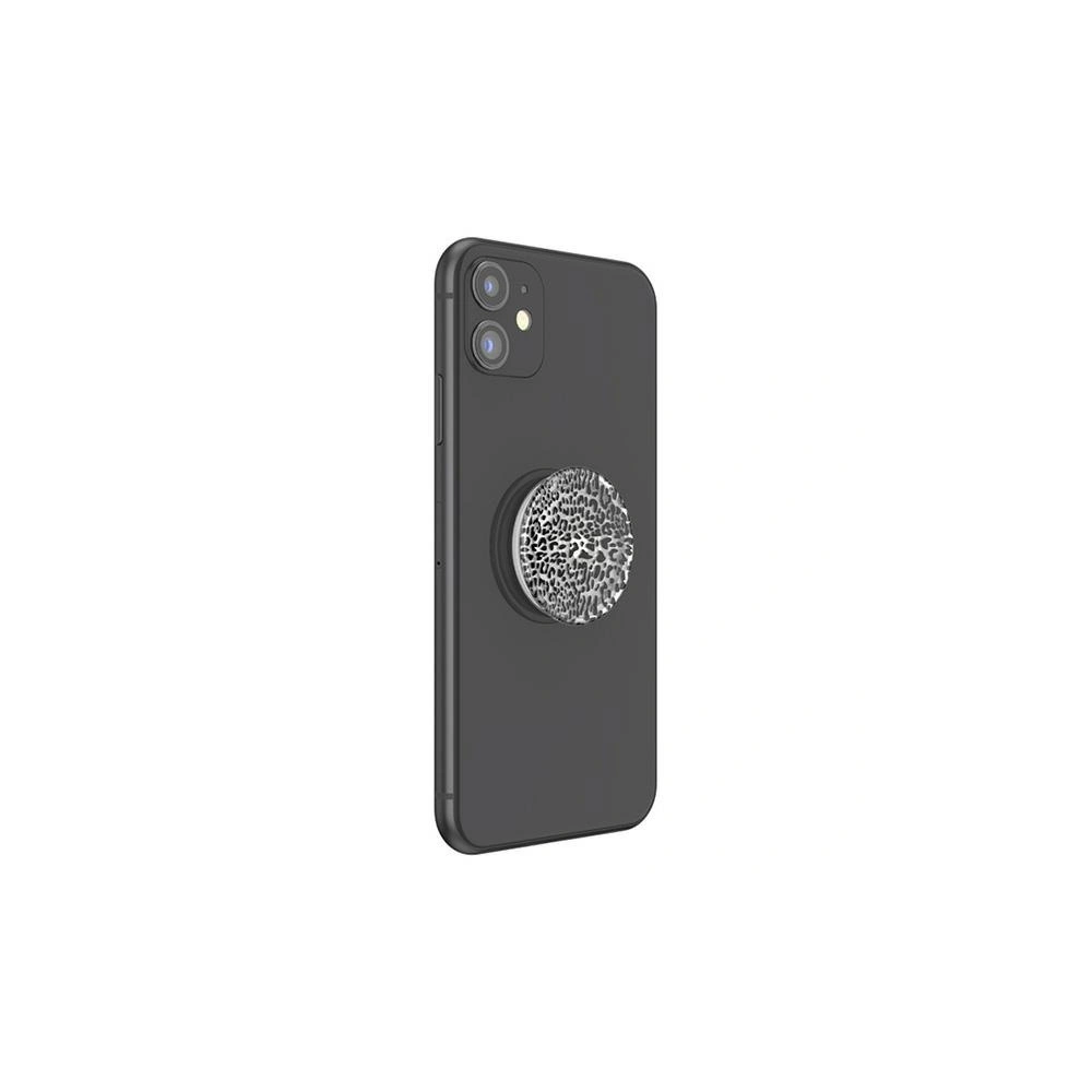 Uchwyt do telefonu POPSOCKETS PlantCore Grip Black Leopard