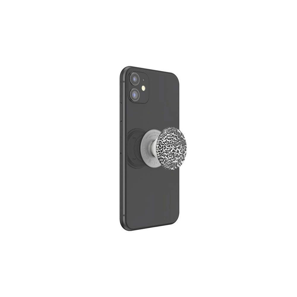 Uchwyt do telefonu POPSOCKETS PlantCore Grip Black Leopard