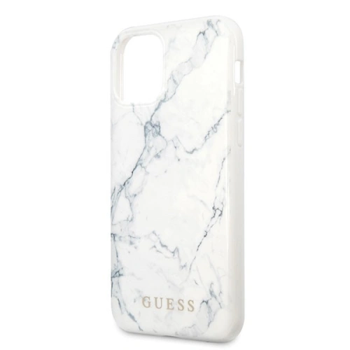 Kup Etui Guess GUHCN65PCUMAWH Apple iPhone 11 Pro Max bílý/mramorově bílý - GUE286WHT - {ean13} - Sklep Home Screen