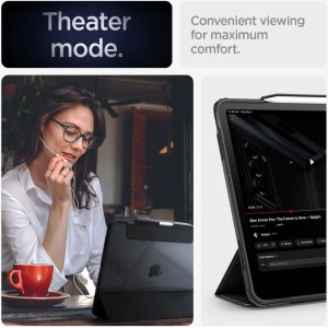 Kup Case Spigen Ultra Hybrid Pro Apple iPad Air 13" 2024 (6. Generation) Schwarz - SPN3429 - {ean13} - Sklep Home Screen