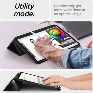 Kup Etui Spigen Ultra Hybrid Pro Apple iPad Air 13" 2024 (6. generație) Negru - SPN3429 - {ean13} - Sklep Home Screen