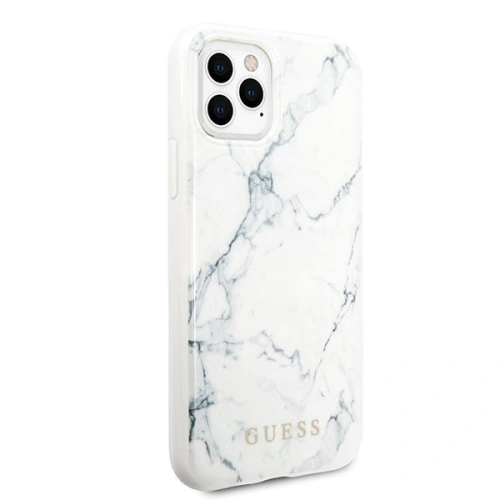 Kup Etui Guess GUHCN65PCUMAWH Apple iPhone 11 Pro Max bílý/mramorově bílý - GUE286WHT - {ean13} - Sklep Home Screen
