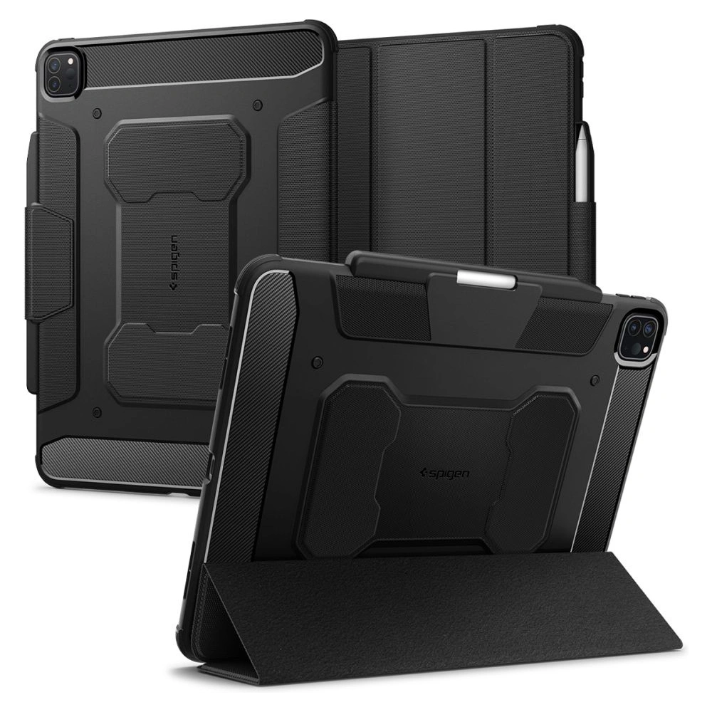 Etui Spigen Rugged Armor Pro Apple iPad Air 13" 2024 (6. generacji) Black
