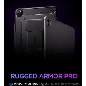 Kup Case Spigen Rugged Armor Pro Apple iPad Air 13" 2024 (6. Generation) Schwarz - SPN3430 - {ean13} - Sklep Home Screen