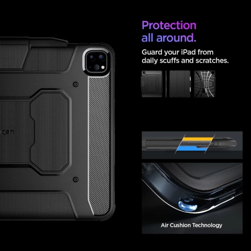 Kup Case Spigen Rugged Armor Pro Apple iPad Air 13" 2024 (6. Generation) Schwarz - SPN3430 - {ean13} - Sklep Home Screen