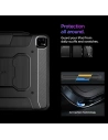 Kup Etui Spigen Rugged Armor Pro Apple iPad Air 13" 2024 (6. generációs) Fekete - SPN3430 - {ean13} - Sklep Home Screen