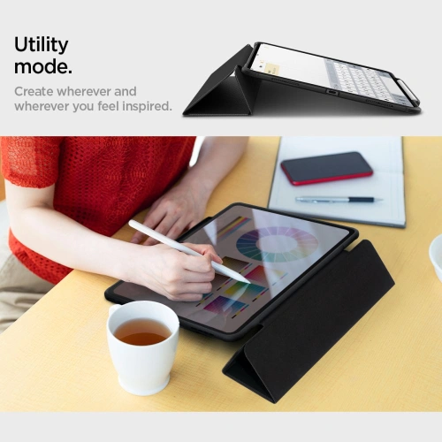 Kup Etui Spigen Rugged Armor Pro Apple iPad Air 13" 2024 (6. generație) Negru - SPN3430 - {ean13} - Sklep Home Screen