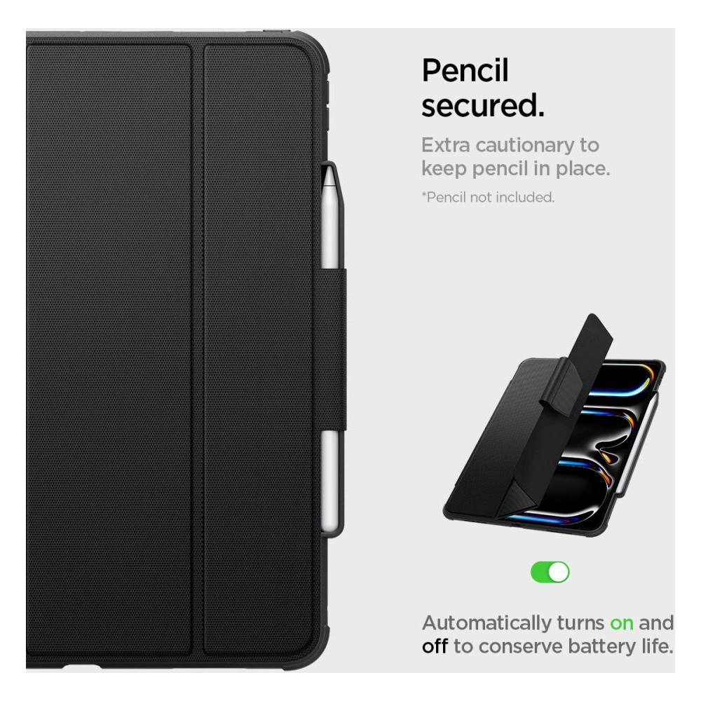 Etui Spigen Rugged Armor Pro Apple iPad Air 13" 2024 (6. generacji) Black
