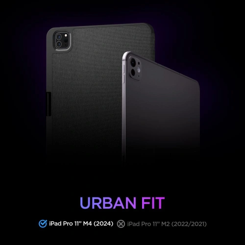Kup Etui Spigen Urban Fit Apple iPad Pro 11" 2024 (5. generace) černé - SPN3433 - {ean13} - Sklep Home Screen