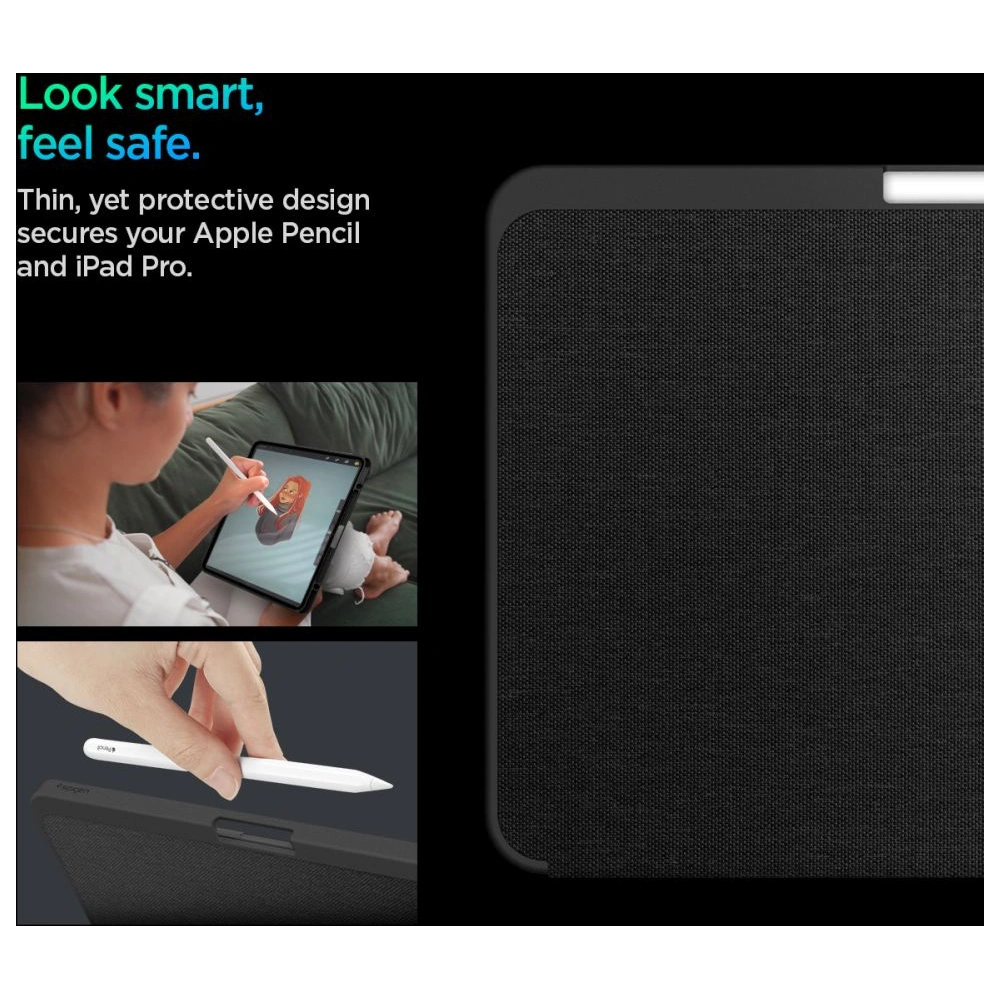 Etui Spigen Urban Fit Apple iPad Pro 11" 2024 / 11" 2025 Black