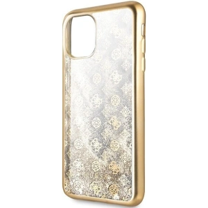 Kup Carcasă Guess GUHCN65PEOLGGO Apple iPhone 11 Pro Max auriu/gold hard case 4G Peony Liquid Glitter - GUE287GLD - {ean13} - Sklep Home Screen