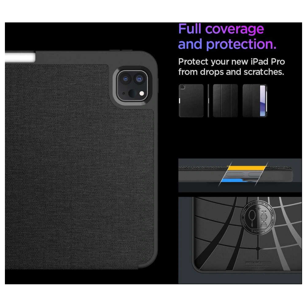 Etui Spigen Urban Fit Apple iPad Pro 11" 2024 / 11" 2025 Black
