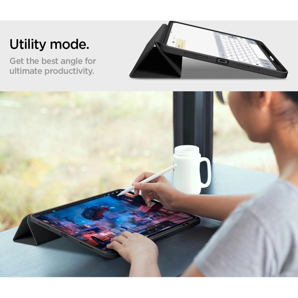 Etui Spigen Urban Fit Apple iPad Pro 11" 2024 / 11" 2025 Black