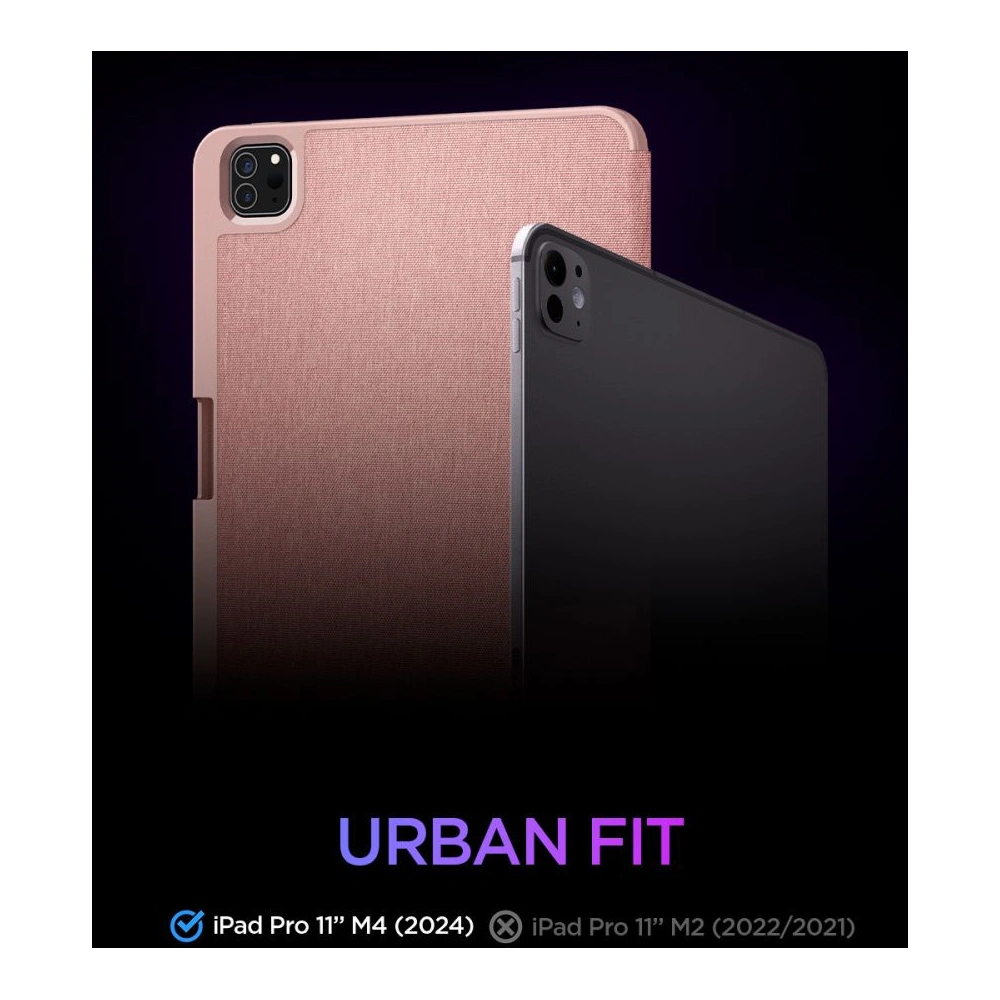 Etui Spigen Urban Fit Apple iPad Pro 11" 2024 / 11" 2025 Rose Gold