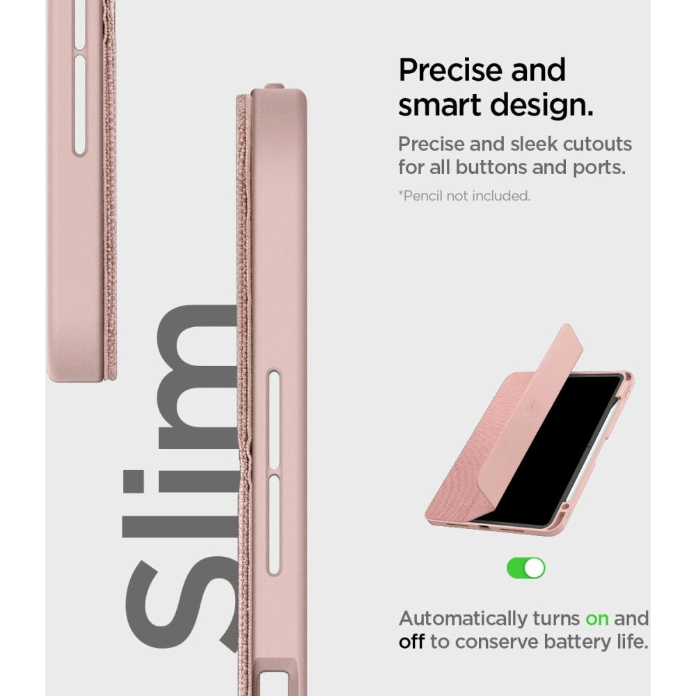 Etui Spigen Urban Fit Apple iPad Pro 11" 2024 / 11" 2025 Rose Gold
