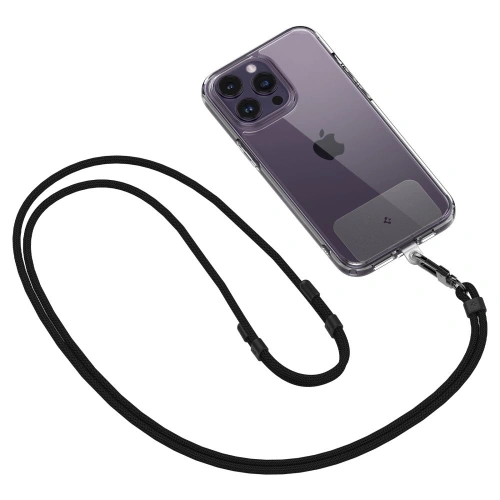 Kup Smyč Spigen Univerzální popruh Set Crossbody & na zápěstí černý [2 PACK] - SPN3435 - {ean13} - Sklep Home Screen