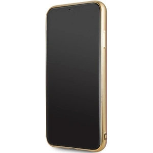 Kup Carcasă Guess GUHCN65PEOLGGO Apple iPhone 11 Pro Max auriu/gold hard case 4G Peony Liquid Glitter - GUE287GLD - {ean13} - Sklep Home Screen