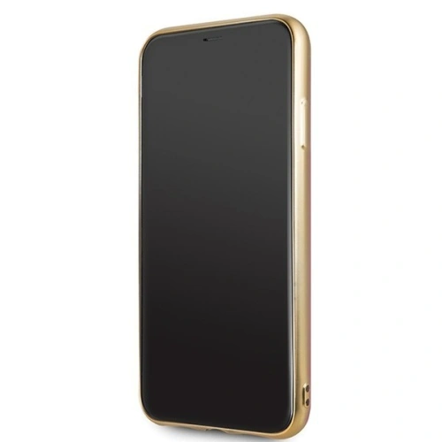 Kup Etui Guess GUHCN65PEOLGGO Apple iPhone 11 Pro Max zlatý/gold hard case 4G Peony Liquid Glitter - GUE287GLD - {ean13} - Sklep Home Screen