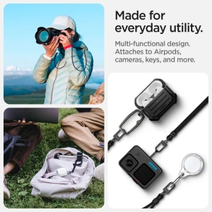 Kup Smycz Spigen Universal Strap Set Crossbody & Wrist Black [2 PACK] - SPN3435 - {ean13} - Sklep Home Screen