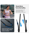 Kup Smyč Spigen Univerzální popruh Set Crossbody & na zápěstí černý [2 PACK] - SPN3435 - {ean13} - Sklep Home Screen