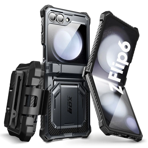 Kup Etui Supcase IBLSN ArmorBox Samsung Galaxy Z Flip 6 Black - SPC447 - {ean13} - Sklep Home Screen