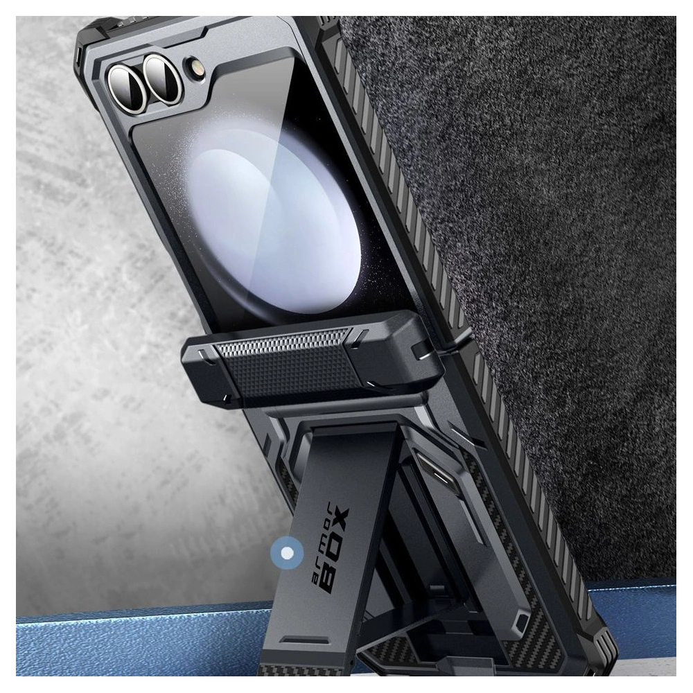 Etui Supcase IBLSN ArmorBox Samsung Galaxy Z Flip 6 / 7 FE Black