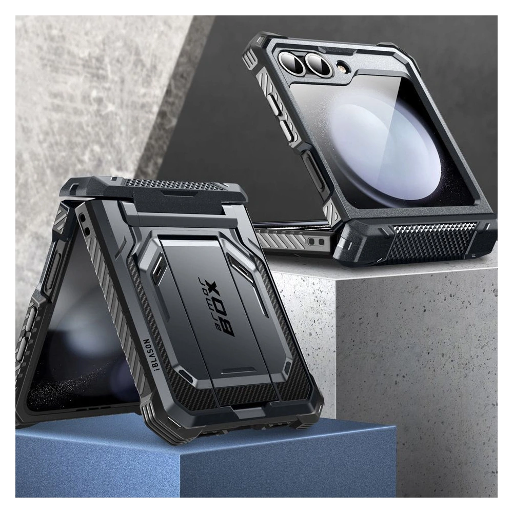 Etui Supcase IBLSN ArmorBox Samsung Galaxy Z Flip 6 / 7 FE Black